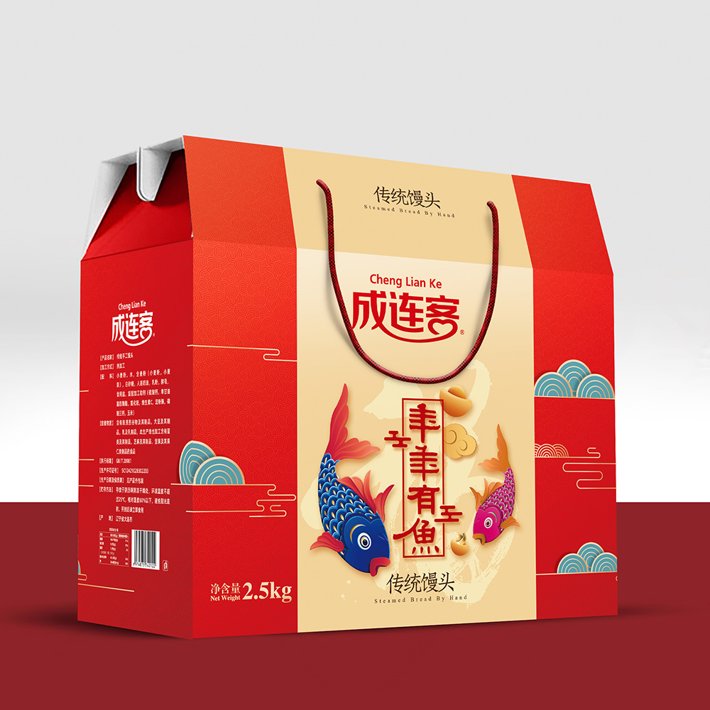 成连客品牌烘焙食品包装设计